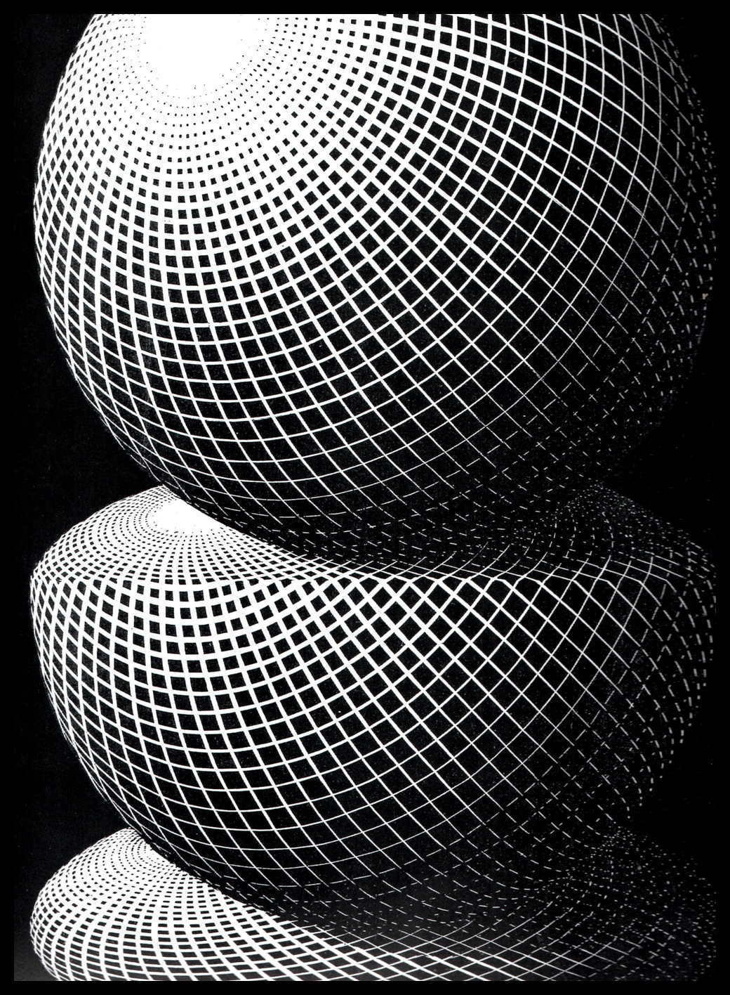 M. C. Escher - Three Spheres I (1945)