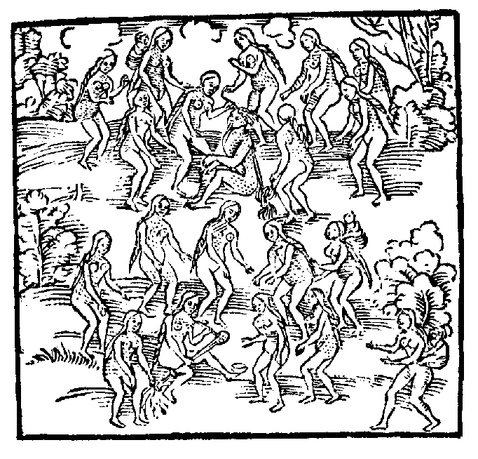 Hans Staden - Baile de mujeres tupinambá