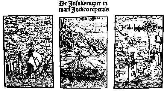 De insulis nuper repertis - Frontispicio de la Carta de Coln