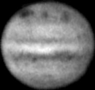 Beschreibung: Jupiter nach dem Absturz von Komet Shoemaker-Levy 9