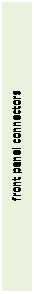 Textfeld: front panel connectors