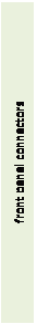 Textfeld: front panel connectors